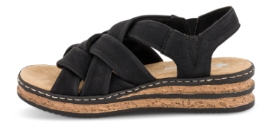 Rieker Sandal Svart 62908-00