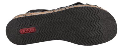 Rieker Sandal Svart 62908-00