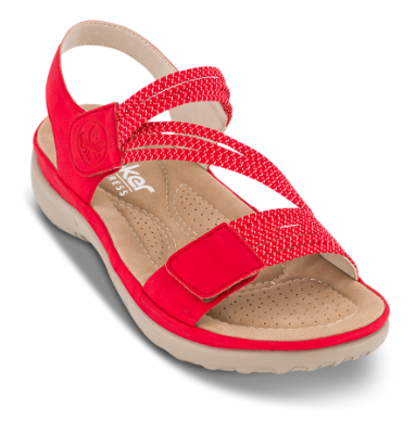 Rieker Sandal Rød 64870-33