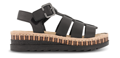 Rieker Sandal Svart V7904-00