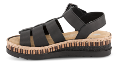 Rieker Sandal Svart V7904-00