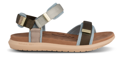 Woden Damesandal Brun WL587