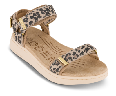 Woden Damesandal Leopard WL932