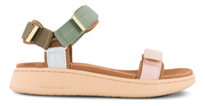 Woden Damesandal Grøn WL926