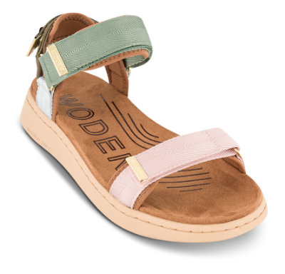 Woden Damesandal Grøn WL926