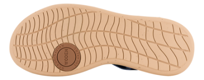 Woden Damesandal Blå WL926