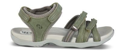 Green Comfort Damesandal Oliven 421020Q30