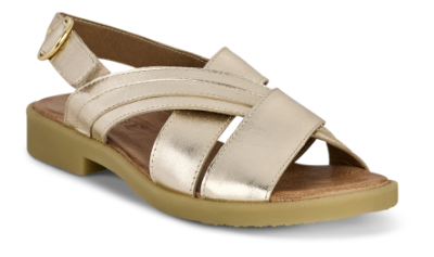Green Comfort Damesandal Guld 422034Q34