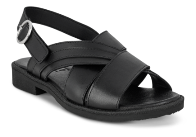 Green Comfort Damesandal Sort 422034Q37