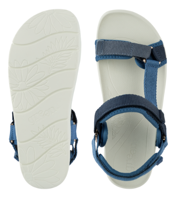 Green Comfort Damesandal Blå 422043Q62