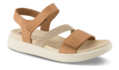 ECCO Damesandal Brun 27371302021  FLOWT W
