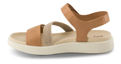 ECCO Damesandal Brun 27371302021  FLOWT W