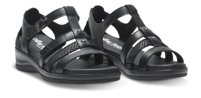 New Feet Damesandal Sort 151-15-110