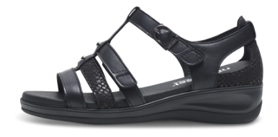 New Feet Damesandal Sort 151-15-110