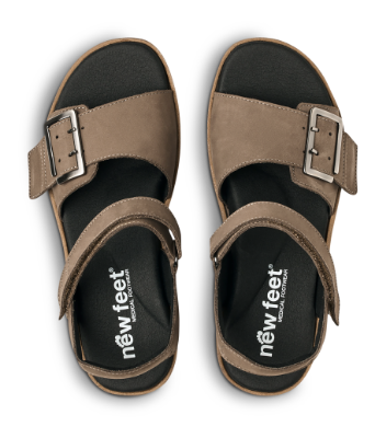 New Feet Damesandal Beige 211-13-1535