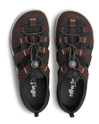 New Feet Damesandal Brun 251-28-1534