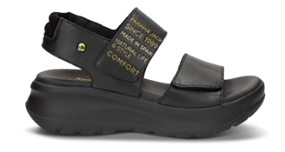 Panama Jack Damesandal Svart Noah