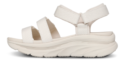 Skechers Relaxed Fit Dlux Walker Going Out Vibes Sandal Hvit 119828