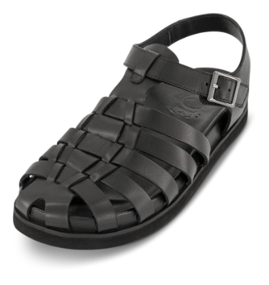 NOË Collection Fisherman Sandal Sort 4226101310
