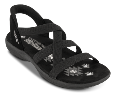 Skechers Slip-ins Reggae Slim Stretch Flex Sandal Svart 163460