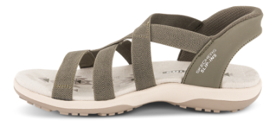 Skechers Slip-ins Reggae Slim Stretch Flex Sandal Grønn 163460