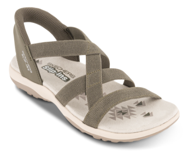 Skechers Slip-ins Reggae Slim Stretch Flex Sandal Grønn 163460