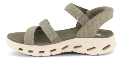 Skechers Slip-ins Go Walk Glide-Step 2.0 Ella Sandal Olive 141269
