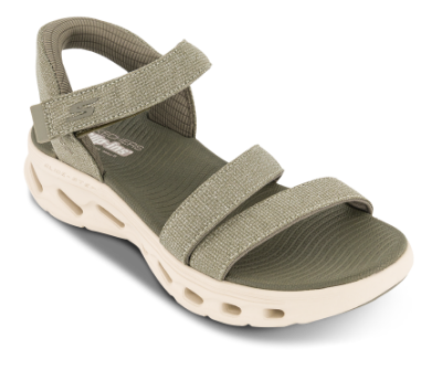 Skechers Slip-ins Go Walk Glide-Step 2.0 Ella Sandal Olive 141269