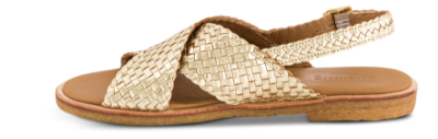 Angulus Sandal Guld 5637-105