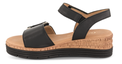 Gabor Sandal Sort 8270057