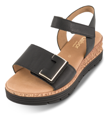 Gabor Sandal Sort 8270057