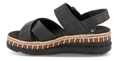 Rieker Platå-Sandal Svart V7951-00