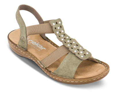 Rieker Sandal Grønn 60883-52