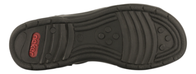 Rieker Damesandal Sort 64574-00