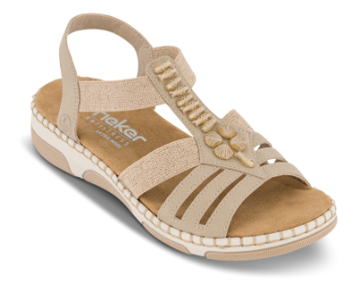 Rieker Sandal Beige 66201-62