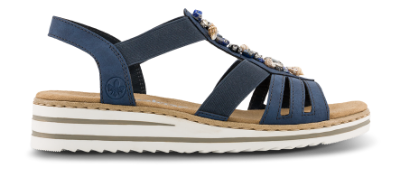 Rieker Sandal Blå V0649-14
