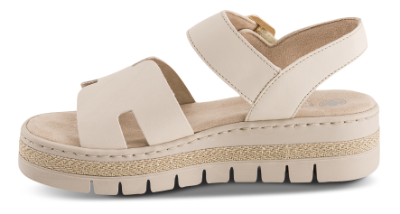 Rieker Platå-Sandal Beige V4952-60