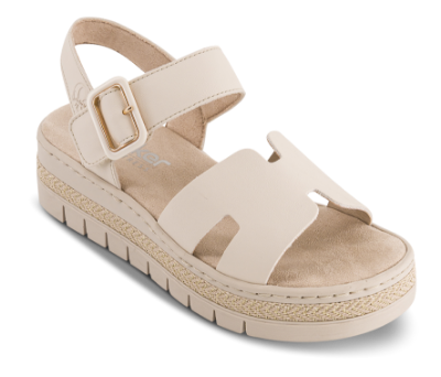 Rieker Platå-Sandal Beige V4952-60
