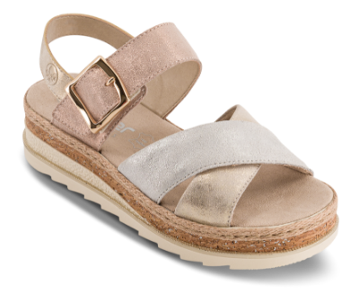 Rieker Sandal Sølv V7951-90