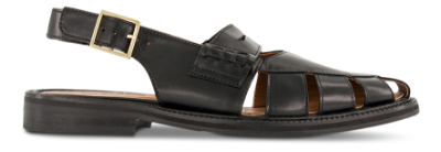 Angulus Penny Loafer Slingback Sandal Sort 1688-101