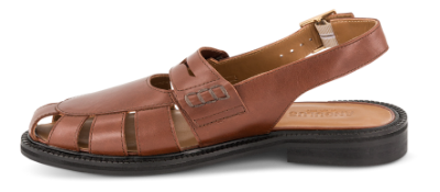 Angulus Penny Loafer Slingback Sandal Brun 1688-101