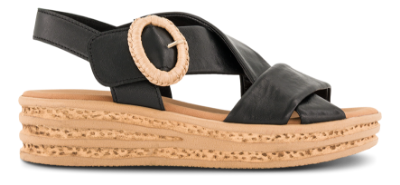 Gabor Sandal Sort 8455627