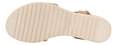 Tamaris Sandal Guld 1-28118-44