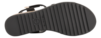 Tamaris Sandal Sort 1-28118-44