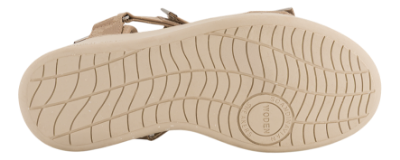 Woden Line Woven Sandal Beige WL690