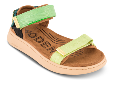 Woden Line Sandal Grønn WL926