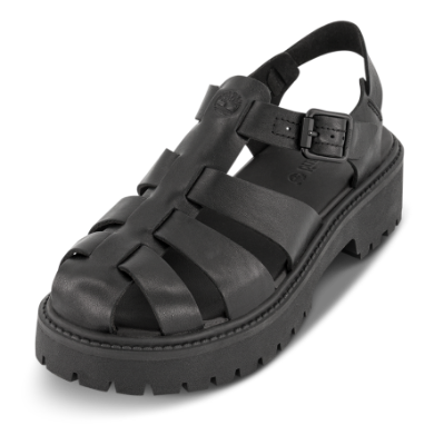 Timberland Stone Street Fisherman Platform Sandal Sort TB0A5S65W021
