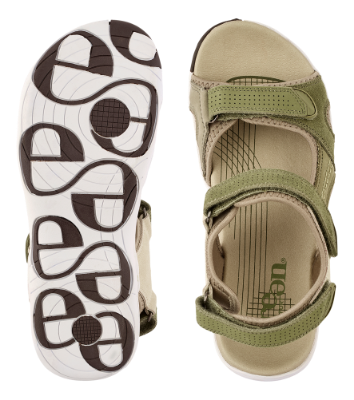 Green Comfort Damesandal Grønn 421033Q49