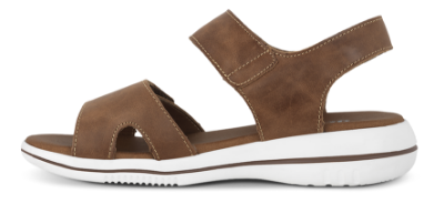 Green Comfort Leaf Lucy Sandal Cognac 422004Q30