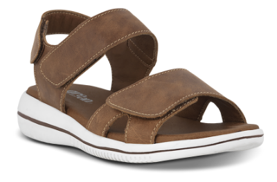 Green Comfort Leaf Lucy Sandal Cognac 422004Q30